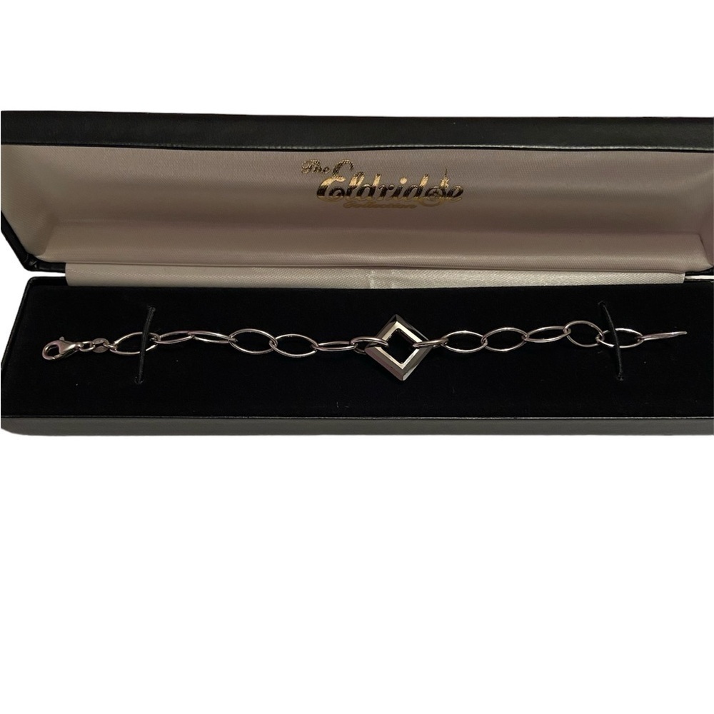 Silver Reversible Bracelet 7 inches